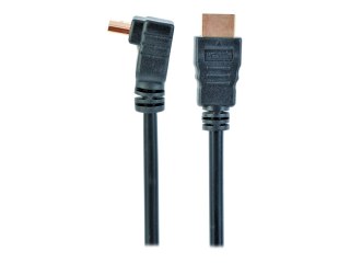 Gembird - Kabel HDMI - HDMI męski do HDMI męski - 1.8 m - czarny - złącze 90°