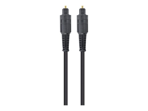 Gembird - Kabel cyfrowy audio (optyczny) - optyczny TOS link męski do optyczny TOS link męski - 2 m - światłowód - czarny