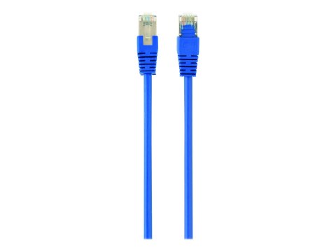 Gembird - Kabel krosowy - RJ-45 (M) do RJ-45 (M) - 0.5 m - STP - CAT 6 - odlewany, nieruchomy - niebieski