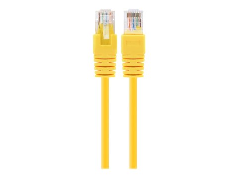 Gembird - Kabel krosowy - RJ-45 (M) do RJ-45 (M) - 1.5 m - UTP - CAT 5e - odlewany - żółty