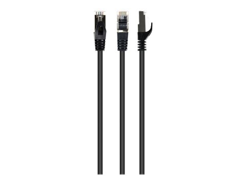 Gembird - Kabel krosowy - RJ-45 (M) do RJ-45 (M) - 1 m - STP - CAT 6 - odlewany, nieruchomy - czarny