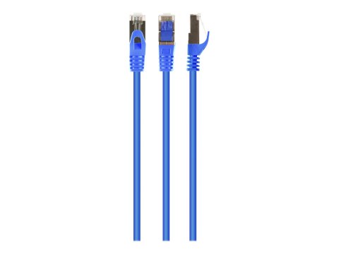 Gembird - Kabel krosowy - RJ-45 (M) do RJ-45 (M) - 1 m - STP - CAT 6 - odlewany, nieruchomy - niebieski