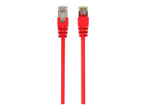Gembird - Kabel krosowy - RJ-45 (M) do RJ-45 (M) - 2 m - SFTP - odlewany - czerwony