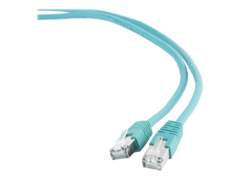Gembird - Kabel krosowy - RJ-45 (M) do RJ-45 (M) - 2 m - STP - CAT 6 - odlewany, nieruchomy - zielony
