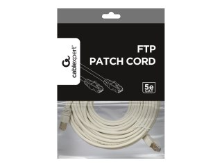 Gembird - Kabel krosowy - RJ-45 (M) do RJ-45 (M) - 20 m - SFTP - odlewany - beżowy