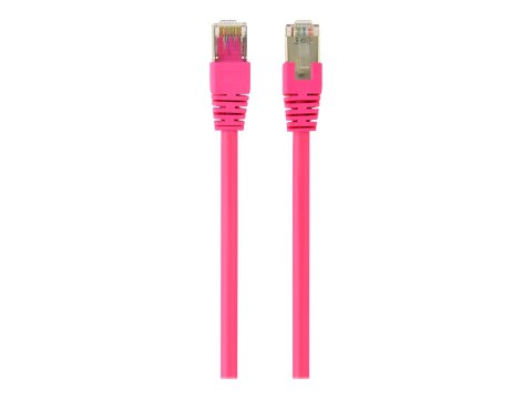 Gembird - Kabel krosowy - RJ-45 (M) do RJ-45 (M) - 3 m - FTP - CAT 6 - odlewany - różowy