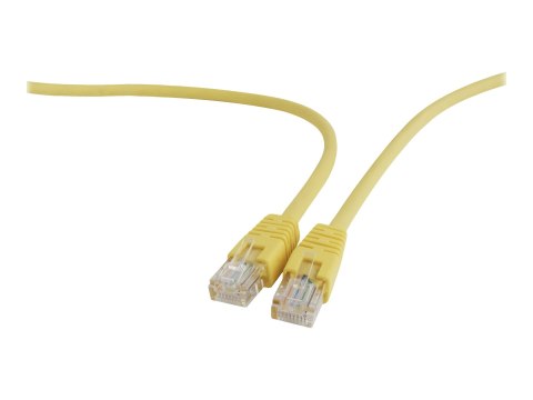 Gembird - Kabel krosowy - RJ-45 (M) do RJ-45 (M) - 3 m - UTP - CAT 5e - odlewany - żółty