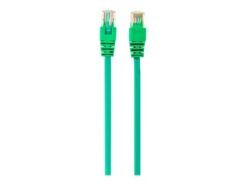 Gembird - Kabel krosowy - RJ-45 (M) do RJ-45 (M) - 5 m - UTP - CAT 5e - odlewany - zielony
