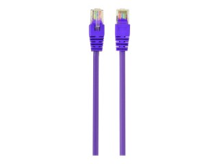 Gembird - Kabel krosowy - RJ-45 (M) do RJ-45 (M) - 50 cm - UTP - CAT 5e - odlewany - purpurowy