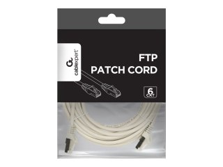 Gembird - Kabel krosowy - RJ-45 (M) do RJ-45 (M) - 7.5 m - ekranowana - CAT 6 - odlewany, nieruchomy - beżowy