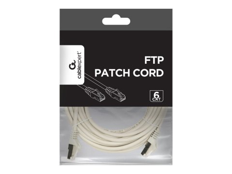Gembird - Kabel krosowy - RJ-45 (M) do RJ-45 (M) - 7.5 m - ekranowana - CAT 6 - odlewany, nieruchomy - beżowy