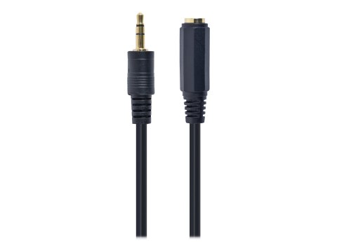 Gembird - Przedłużacz do audio - mini-phone stereo 3.5 mm żeński do mini-phone stereo 3.5 mm męski - 5 m - czarny