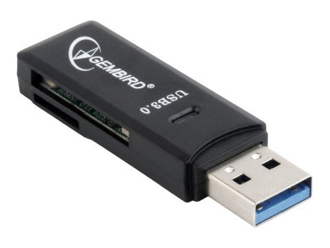 Gembird UHB-CR3-01 - Czytnik kart (microSD, SD, microSDHC, microSDXC, MMC, RS-MMC, SDHC, Karta Pamięci SDXC, karta pamięci Trans