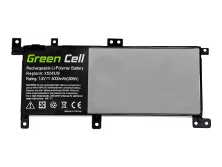 Green Cell - Bateria notebooka (ekwiwalent: ASUS C21N1509) - litowo-polimerowa - 4 ogniwa - 4100 mAh - czarny - dla ASUS VivoBoo