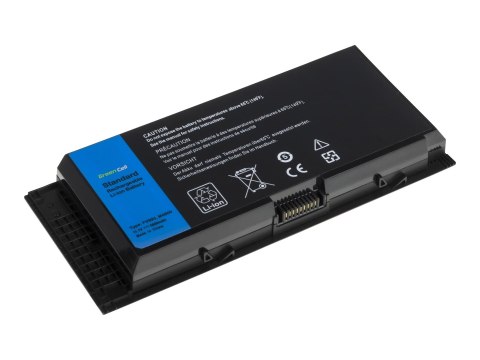 Green Cell - Bateria notebooka (ekwiwalent: Dell FV993) - litowo-jonowa - 9 ogniw - 6600 mAh - czarny - dla Dell Precision M4600