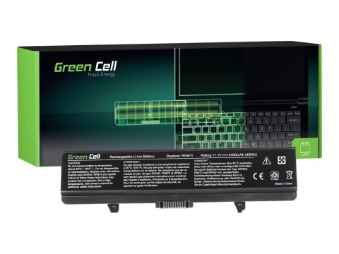 Green Cell - Bateria notebooka (ekwiwalent: Dell GW240) - litowo-jonowa - 6 ogniw - 4400 mAh - czarny - dla Dell Inspiron 1525, 