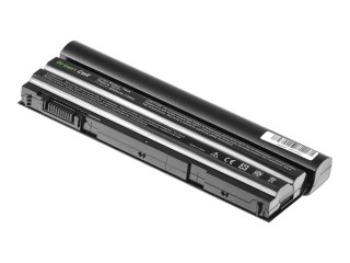 Green Cell - Bateria notebooka (ekwiwalent: Dell T54FJ, Dell 8858X) - litowo-jonowa - 9 ogniw - 6600 mAh - czarny - dla Dell Lat
