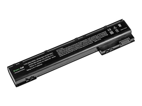 Green Cell - Bateria notebooka (ekwiwalent: HP AR08XL) - litowo-jonowa - 8 ogniw - 4400 mAh - czarny - dla HP ZBook 15, 15 G2, 1