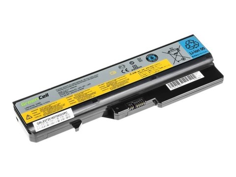 Green Cell - Bateria notebooka (ekwiwalent: Lenovo L09L6Y02) - litowo-jonowa - 6 ogniw - 4400 mAh - czarny - dla Lenovo B570; G5