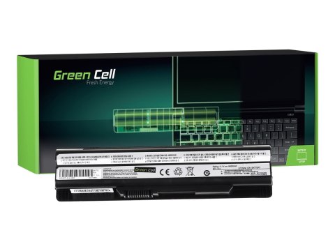 Green Cell - Bateria notebooka (ekwiwalent: MSI BTY-S14) - litowo-jonowa - 6 ogniw - 4400 mAh - czarny - dla MSI GE60; GE60 2PF;