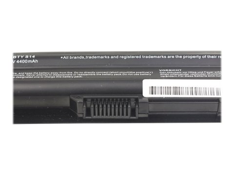Green Cell - Bateria notebooka (ekwiwalent: MSI BTY-S14) - litowo-jonowa - 6 ogniw - 4400 mAh - czarny - dla MSI GE60; GE60 2PF;