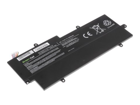 Green Cell - Bateria notebooka (ekwiwalent: Toshiba PA5013U-1BRS) - litowo-polimerowa - 4 ogniwa - 2200 mAh - czarny - dla Dynab