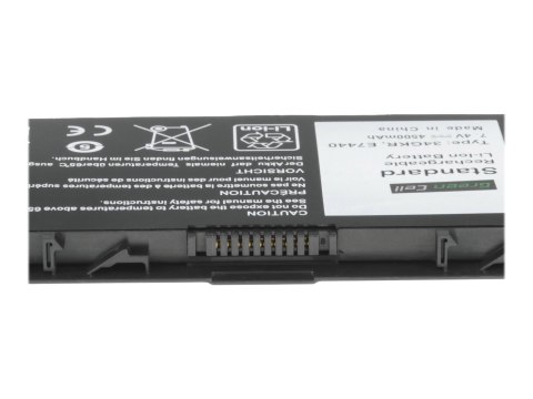 Green Cell PRO - Bateria notebooka (ekwiwalent: Dell 34GKR, Dell F38HT) - litowo-jonowa - 4 ogniwa - 4500 mAh - czarny - dla Del