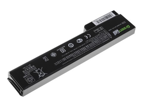 Green Cell PRO - Bateria notebooka (ekwiwalent: HP CC06, HP HSTNN-DB1U) - litowo-jonowa - 6 ogniw - 5200 mAh - czarny - dla HP E