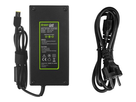 Green Cell PRO - Zasilacz - AC 100-240 V - 170 wat - czarny - dla Lenovo Legion Y530-15ICH 81FV, 81GT, 81LB; Y720-15IKB 80VR, 81