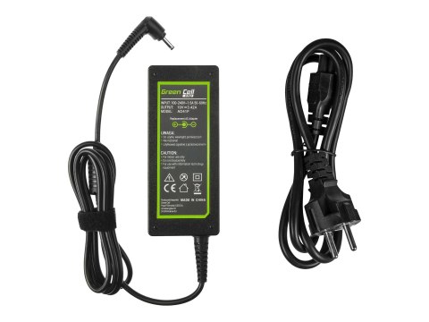 Green Cell PRO - Zasilacz - AC - 65 wat - czarny - dla ASUS F553; R540; VivoBook X540; X553; ZENBOOK UX303