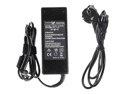 Green Cell PRO - Zasilacz - AC - 90 wat - czarny - dla Lenovo B570; G550; G570; G575; G580; G585; G770; G780; IdeaPad P580; Z510