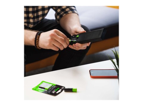 Green Cell Rechargeable - Bateria 4 x AAA - NiMH - 800 mAh