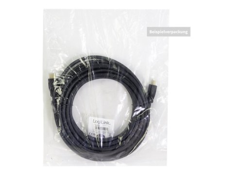 LogiLink High Speed with Ethernet - Kabel HDMI z Ethernet - HDMI męski do HDMI męski - 20 m