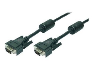 LogiLink - Kabel VGA - HD-15 (VGA) (M) do HD-15 (VGA) (M) - 10 m - czarny