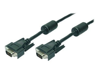 LogiLink - Kabel VGA - HD-15 (VGA) (M) do HD-15 (VGA) (M) - 10 m - czarny