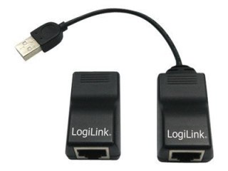 LogiLink USB Line Extender - Przedłużacz USB - USB - do 60 m
