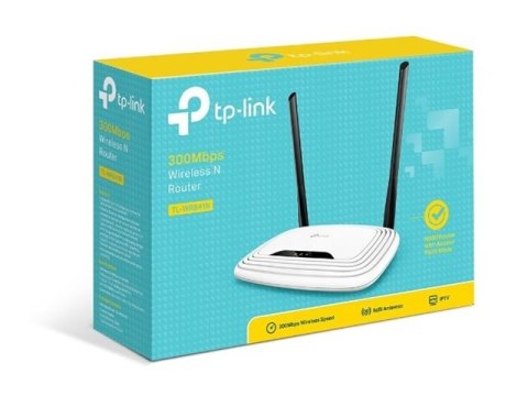 TP-Link TL-WR841N 300Mbps Wireless N Router - Router bezprzewodowy przełącznik 4-portowy 2,4 GHz