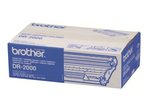 Brother DR2000 - Oryginał - Bęben - dla Brother DCP-7010, DCP-7025, HL-2030, HL-2040, HL-2070, MFC-7820; FAX-2820, 2825, 2920