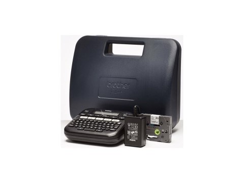Brother P-Touch PT-D210VP - Drukarka do etykiet - czarno-biały - termotransferowa - Roll (1,2 cm) - 180 dpi - do 20 mm/sek - 2 l