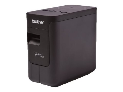 Brother P-Touch PT-P750W - Drukarka do etykiet - termotransferowa - Roll (2,4 cm) - 180 dpi - do 30 mm/sek - USB 2.0, Wi-Fi, NFC