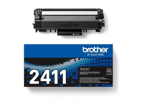 Brother TN2411 - Czarny - oryginał - Toner - dla Brother DCP-L2512, L2532, L2552, HL-L2312, L2352, L2372, MFC-L2712, L2732, L275