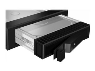 ICY BOX IB-129SSK-B - Adapter kieszeni na pamięć - czarny