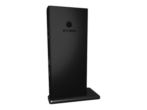 ICY BOX IB-DK2241AC - Stacja dokująca - USB - DVI, HDMI - 1GbE
