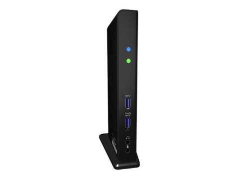 ICY BOX IB-DK2241AC - Stacja dokująca - USB - DVI, HDMI - 1GbE