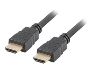 Lanberg - Duża szybkość - kabel HDMI z Ethernet - HDMI męski do HDMI męski - 10 m - czarny - obsługa 4K, obsługa 1080p