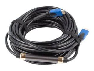 Lanberg - Duża szybkość - kabel HDMI z Ethernet - HDMI męski do HDMI męski - 7.5 m - czarny - obsługa 4K, obsługa 1080p