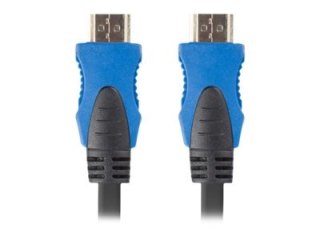 Lanberg - Duża szybkość premium - kabel HDMI z Ethernet - HDMI męski do HDMI męski - 1.8 m - czarny - obsługa 4K, obsługa 1080p