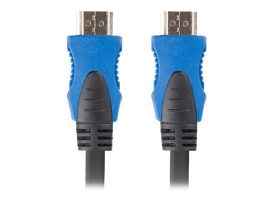 Lanberg - Duża szybkość premium - kabel HDMI z Ethernet - HDMI męski do HDMI męski - 3 m - czarny - obsługa 4K