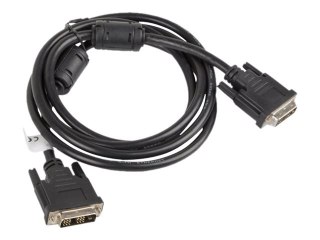 Lanberg - Kabel DVI - linia pojedyńcza - DVI cyfrowe 18+1-pin (poł. pojedyncze) (M) do DVI cyfrowe 18+1-pin (poł. pojedyncze) (M
