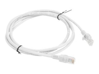 Lanberg - Kabel krosowy - RJ-45 (M) do RJ-45 (M) - 1.5 m - UTP - CAT 5e - odlewany, bez wystających elementów, nieruchomy - szar